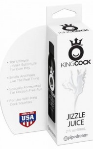 Pipedream Products - King Cock Jizzle Juice sperma doftande och smaksatt vätska