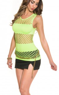 Forever Sexy - 9300 Top/ Mini Fishnet Dress 