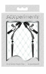 Sexperiments - Silver Spears Nipple Clips