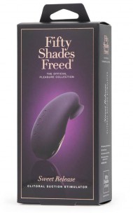 50 Shades Freed - Sweet Release uppladdningsbar sugstimulator för klitoris