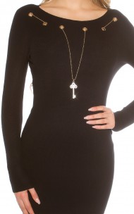 Forever Sexy - KO-1537 Sexy Sweater Dress