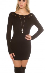 Forever Sexy - KO-1537 Sexy Sweater Dress