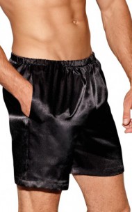 Dreamgirl - 10976 Men's Satin Boxer Short with Pockets