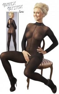 Cottelli Collection - 2300570000 Sexy Crotchless Bodystocking 