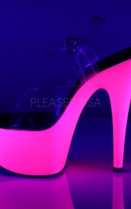 Pleaser - ADORE-708UV UV-ljus sandaler
