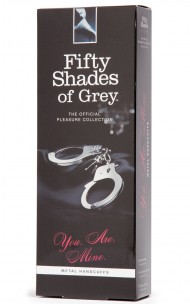 50 Shades of Grey - You.Are.Mine Metal Handcuffs