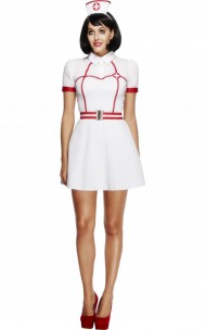 Feber - 43490 Förklädnad som sjuksköterska