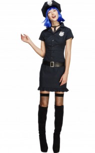 Feber - 32036 Poliskvinna förklädd till polis