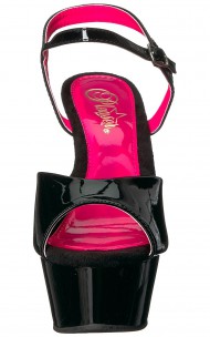 Pleaser - KISS-209TT Platform Two Tone Ankle Strap Sandal