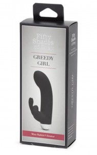 50 nyanser av grått - Greedy Girl uppladdningsbar minikaninvibrator