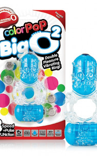 The Screaming O - Color Pop Big O2 Blue Erektionsring