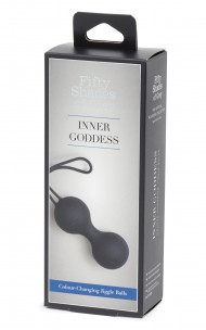 50 nyanser av grått - Inner Goddess Colourplay Silicone Jiggle Balls 90g