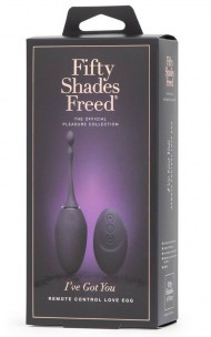50 Shades Freed - I've Got You Rechargeable Remote Control Love Egg
